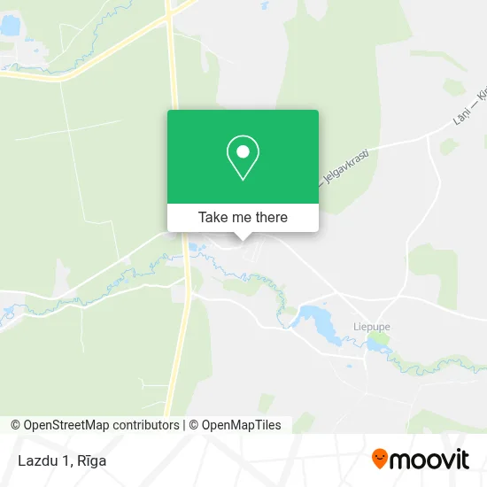Lazdu 1 map