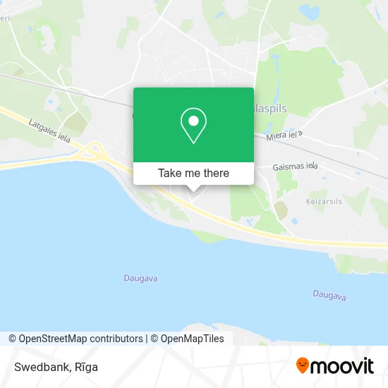Swedbank map