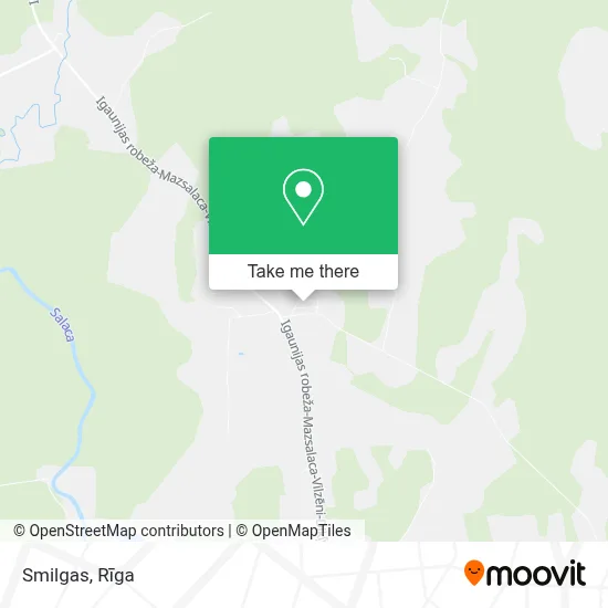 Smilgas map