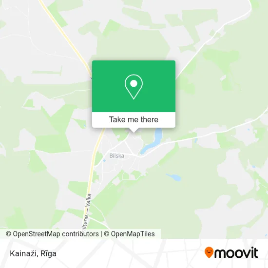 Kainaži map