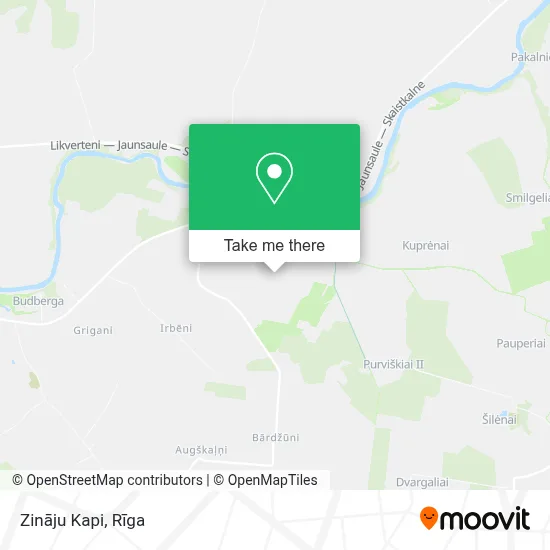 Zināju Kapi map