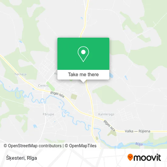 Šķesteri map
