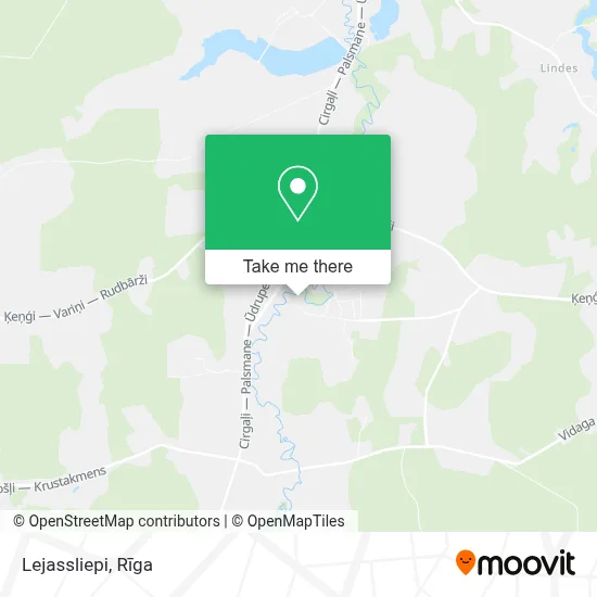 Lejassliepi map