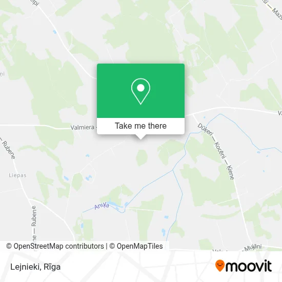 Lejnieki map