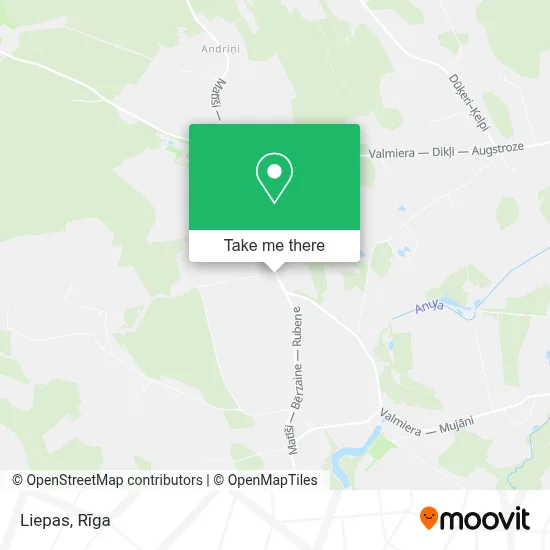 Liepas map