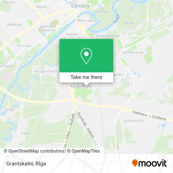 Grantskalni map