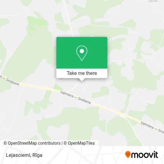 Lejasciemi map