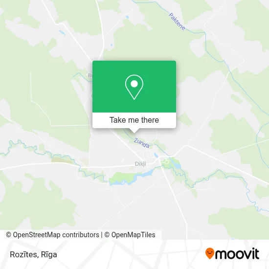 Rozītes map