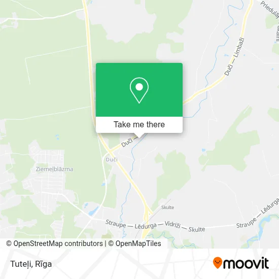 Tuteļi map