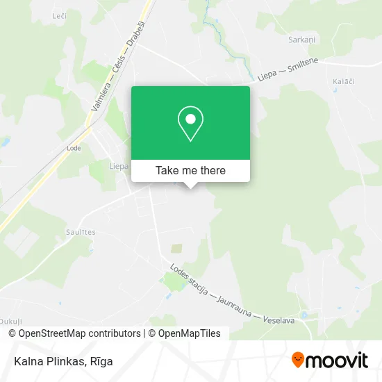 Kalna Plinkas map