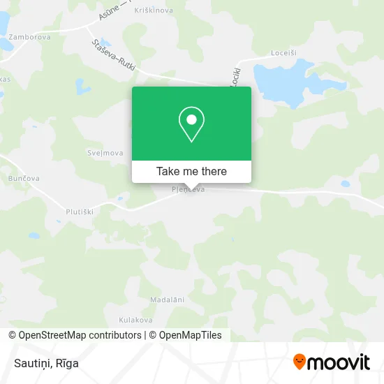 Sautiņi map
