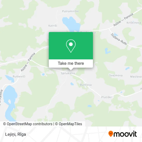 Lejiņi map