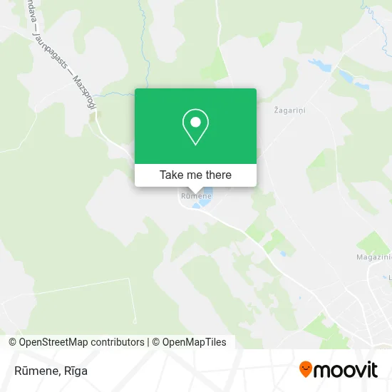 Rūmene map