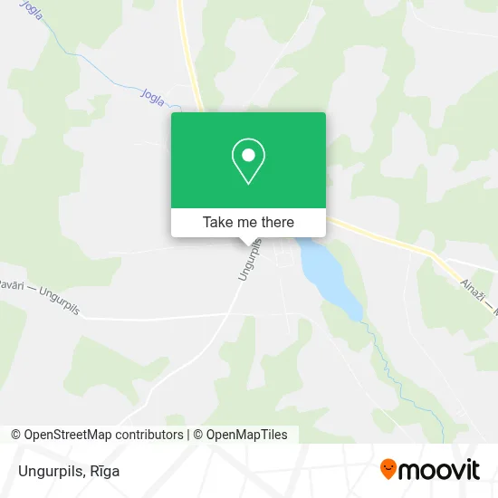 Ungurpils map