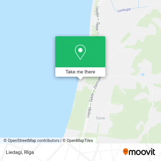 Liedagi map