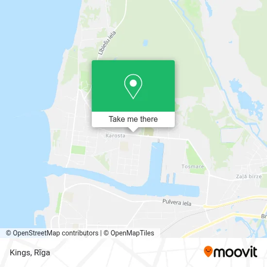 Kings map