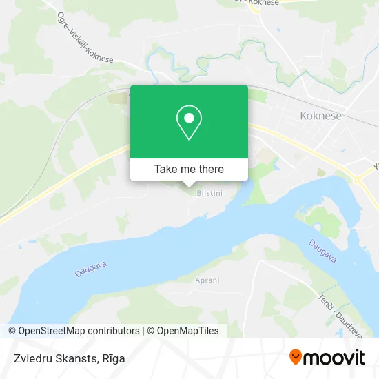 Zviedru Skansts map