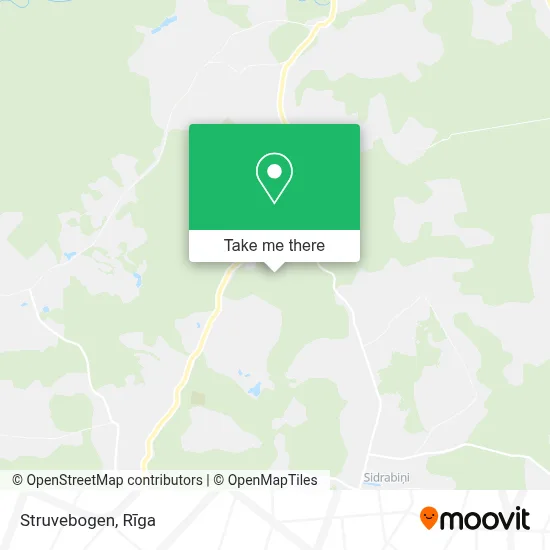 Struvebogen map