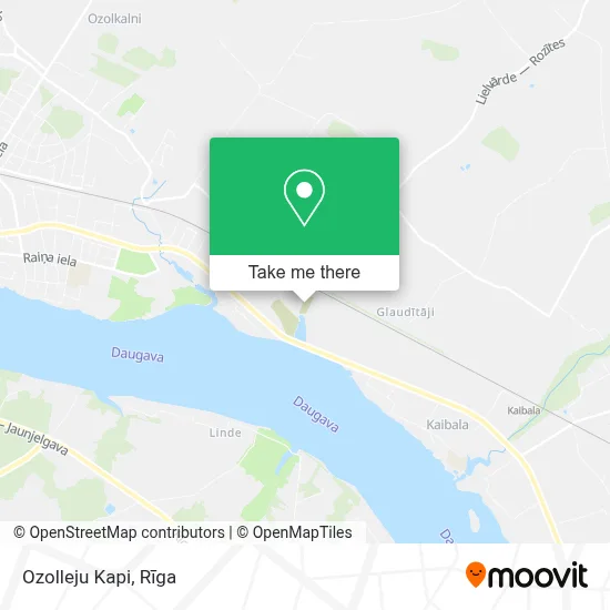 Ozolleju Kapi map