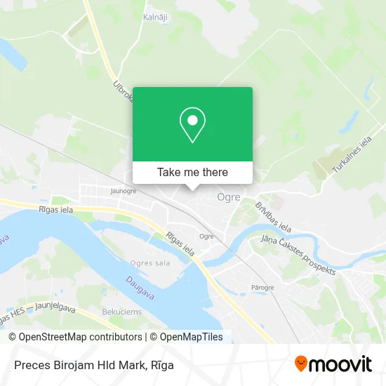 Preces Birojam Hld Mark map