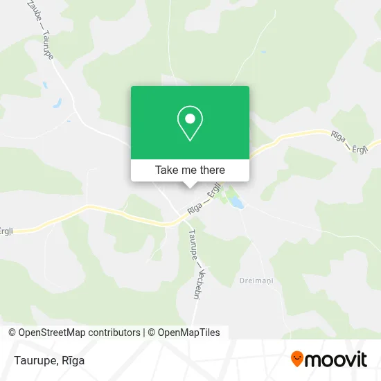 Taurupe map