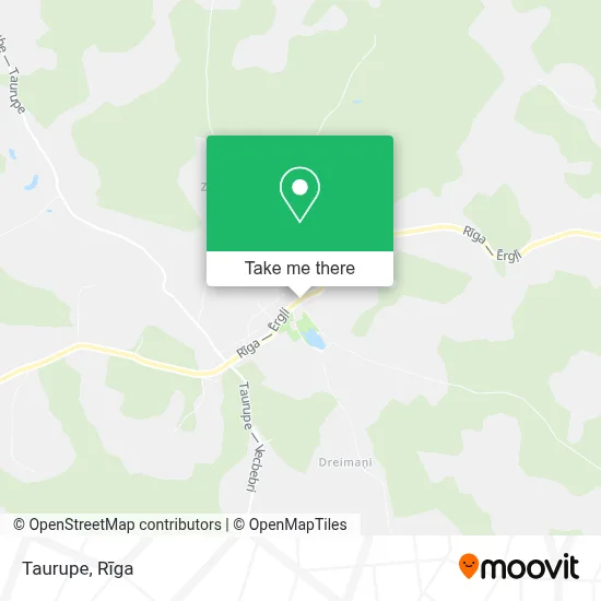 Taurupe map