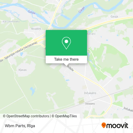 Wbm Parts map