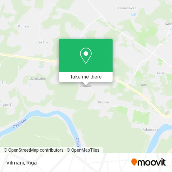 Vilmaņi map
