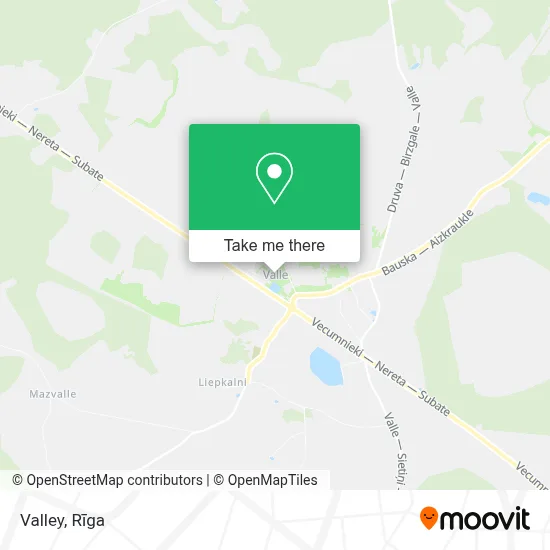 Valle map