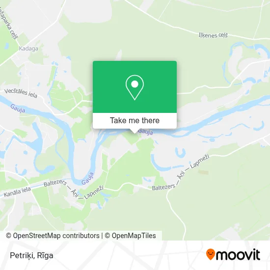 Petriķi map