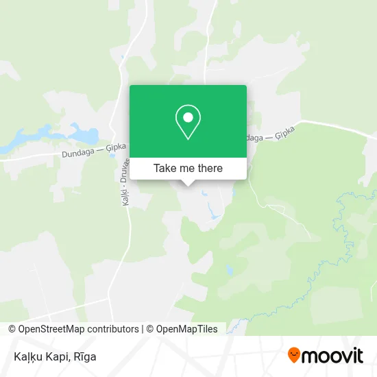 Kaļķu Kapi map