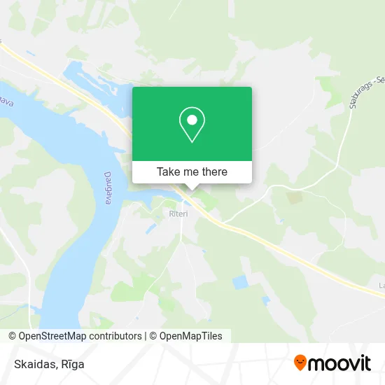 Skaidas map