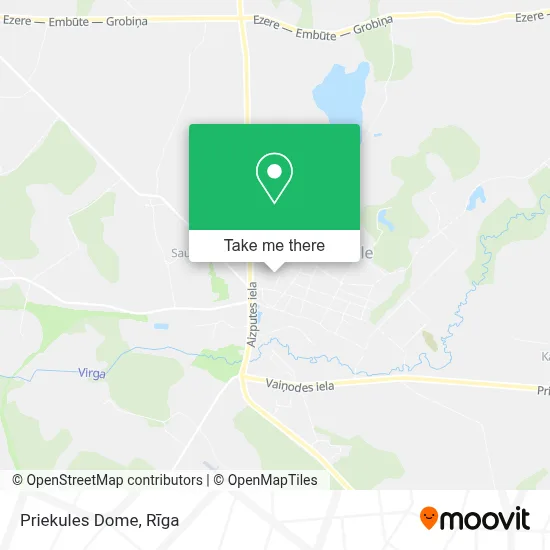 Priekules Dome map