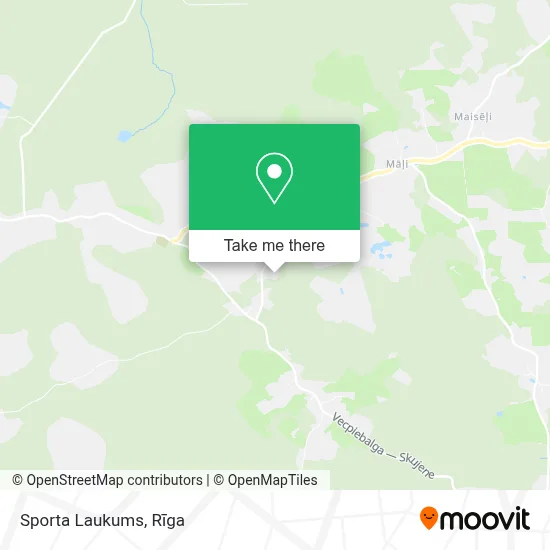 Sporta Laukums map