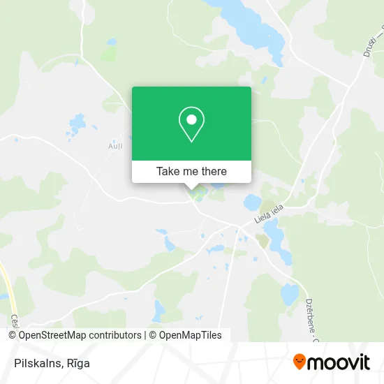 Pilskalns map
