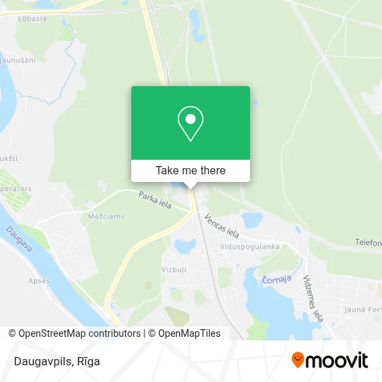 Daugavpils map