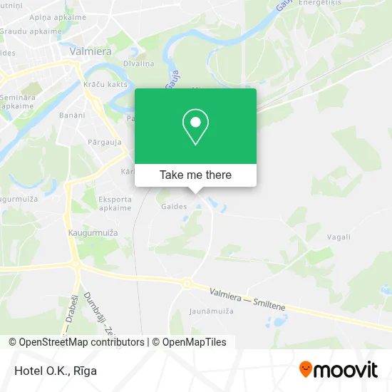 Hotel O.K. map