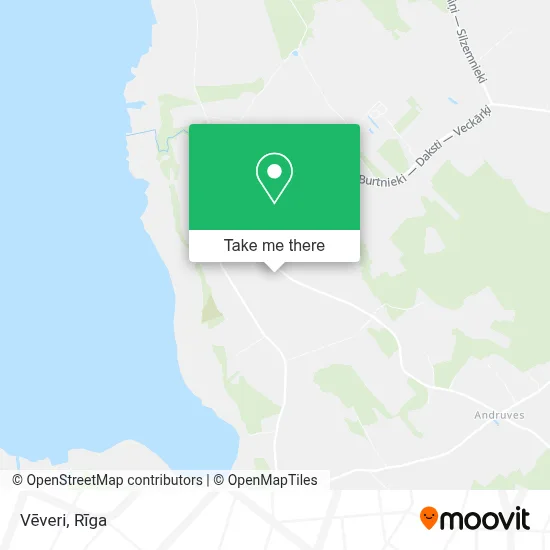 Vēveri map