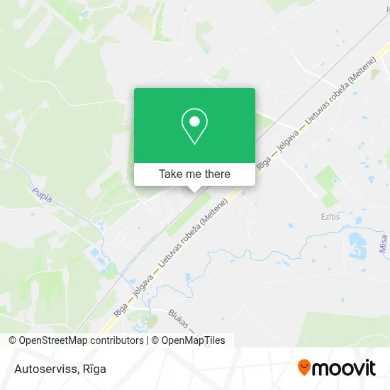 Autoserviss map