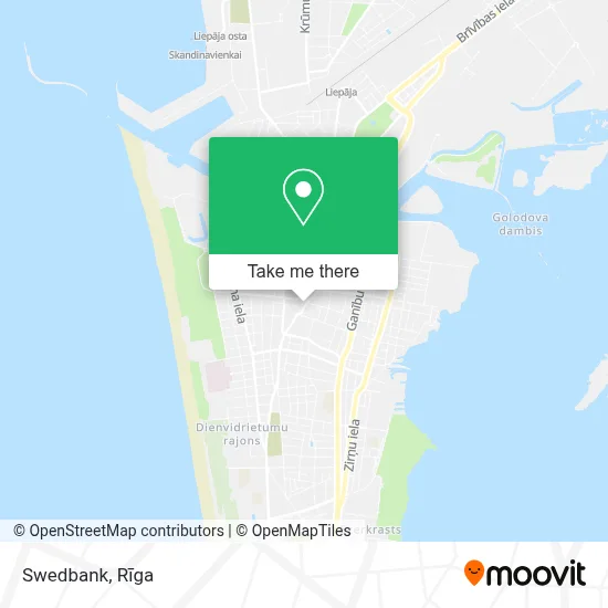 Swedbank map