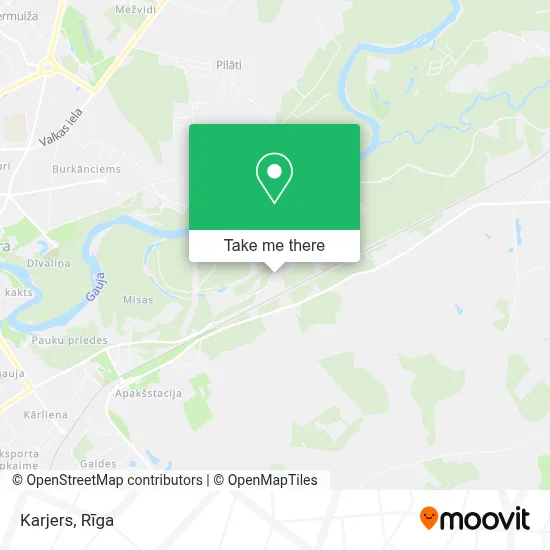 Karjers map