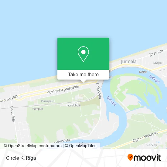 Circle K map