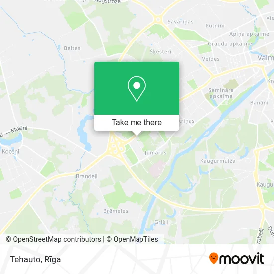 Tehauto map