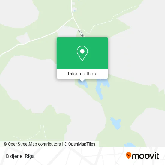 Dziļene map