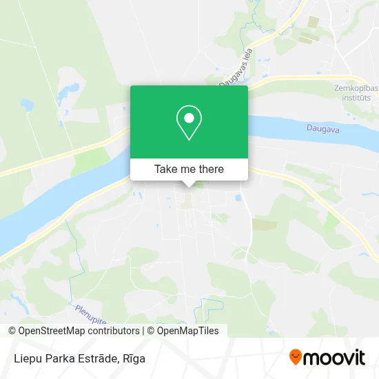 Liepu Parka Estrāde map