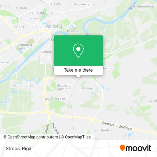 Strops map