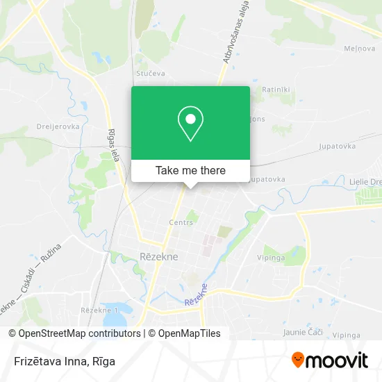 Frizētava Inna map