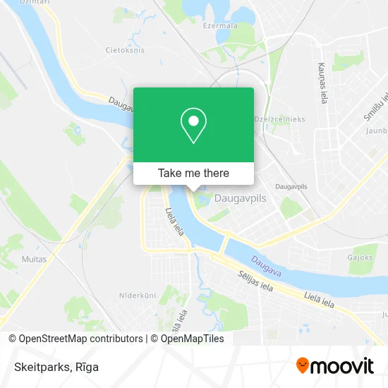Skeitparks map