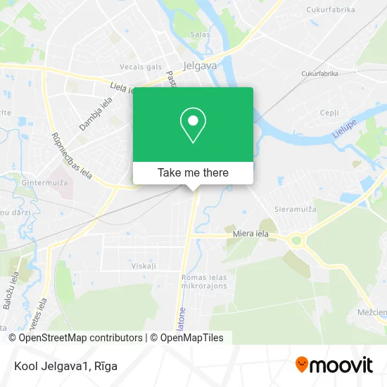 Kool Jelgava1 map