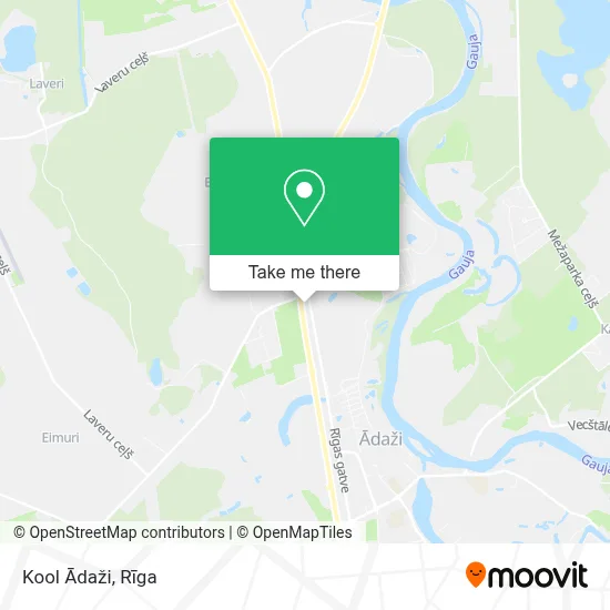 Kool Ādaži map